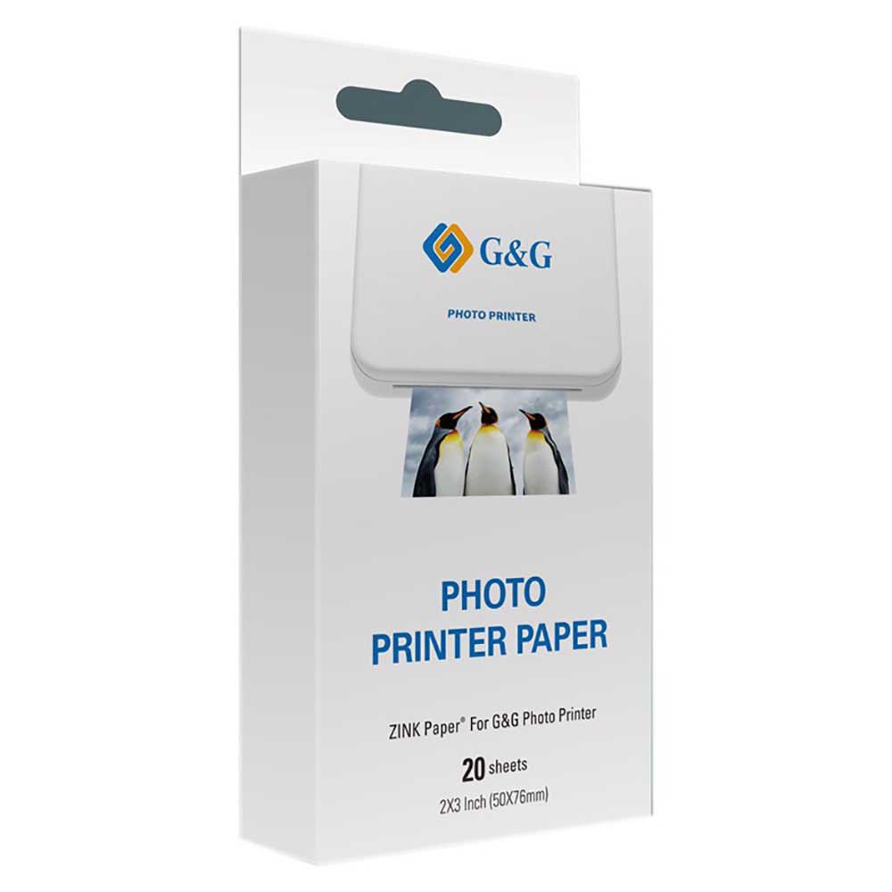 Papier photo Zink 2x3 (76x50 mm) - Papiers photo - Etiquettes et