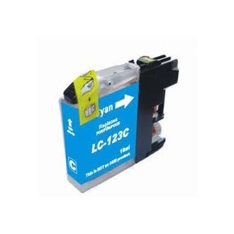 Cartouche compatible Brother LC123C - cyan