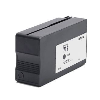 Cartouche compatible HP 3ED71A / 712 - noire