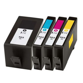 Cartouches compatibles HP 3HZ51AE / 903XL - multipack 4 couleurs : noire, cyan, magenta, jaune