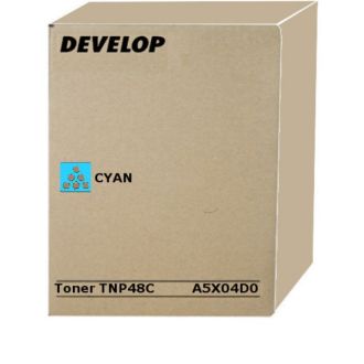 Toner d'origine Develop A5X04D0 / TNP-48 C - cyan