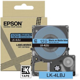 Ruban cassette d'origine Epson C53S672080 / LK-4LBJ - noir, bleu