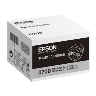 Toner d'origine Epson C13S050709 / 0709 - noir