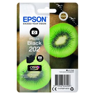 Cartouche d'origine Epson C13T02F14010 / 202 - noire