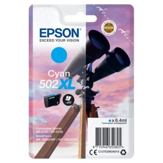 Cartouche d'origine Epson C13T02W24010 / 502XL - cyan