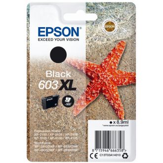 Cartouche d'origine Epson C13T03A14010 / 603XL - noire