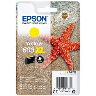 Cartouche d'origine Epson C13T03A44010 / 603XL - jaune