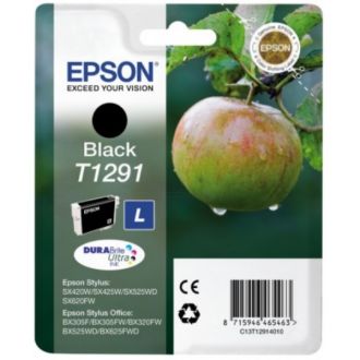 Cartouche d'origine Epson C13T12914022 / T1291 - noire
