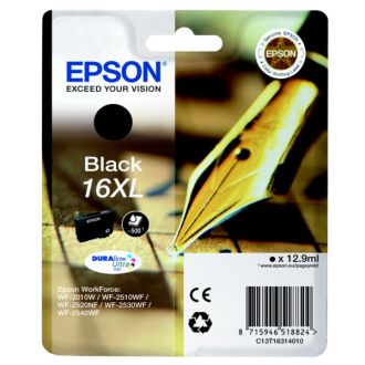 Cartouche d'origine Epson C13T16314010 / 16XL - noire