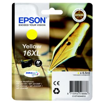 Cartouche d'origine Epson C13T16344010 / 16XL - jaune