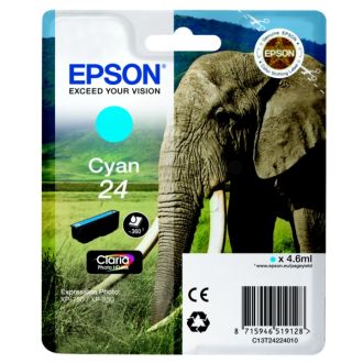 Cartouche d'origine Epson C13T24224010 / 24 - cyan