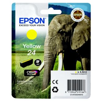 Cartouche d'origine Epson C13T24244010 / 24 - jaune
