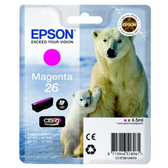 Cartouche d'origine Epson C13T26134012 / 26 - magenta