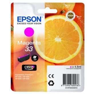Cartouche d'origine Epson C13T33434012 / 33 - magenta
