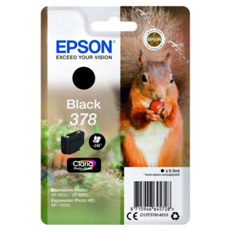 Cartouche d'origine Epson C13T37814010 / 378 - noire