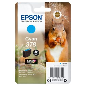 Cartouche d'origine Epson C13T37824010 / 378 - cyan