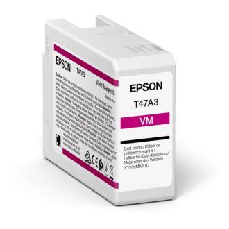 Cartouche d'origine Epson C13T47A300 / T47A3 - magenta
