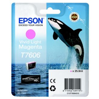 Cartouche d'origine Epson C13T76064010 / T7606 - magenta photo