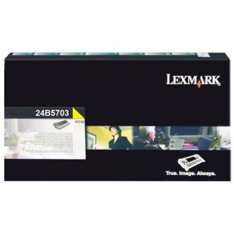 Toner d'origine Lexmark 24B5703 - jaune