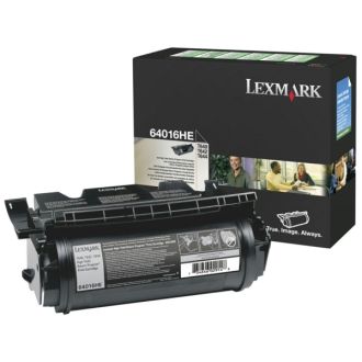 Toner d'origine Lexmark 64016HE - noir