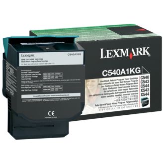 Toner d'origine Lexmark C540A1KG - noir