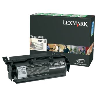 Toner d'origine Lexmark T650H04E - noir