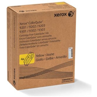 Encre solide d'origine Xerox 108R00831 - jaune - pack de 4