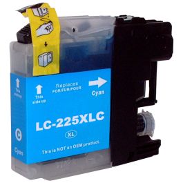 Cartouche compatible Brother LC225XLC - cyan