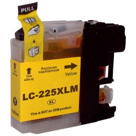 Cartouche compatible Brother LC225XLY - jaune