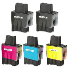 Brother cartouches compatibles LC-900 VAL BPDR - multipack 4 couleurs : noire, cyan, magenta, jaune