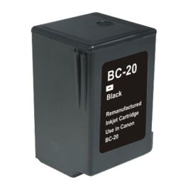 Cartouche compatible Canon 0895A002 / BC-20 BK - noire