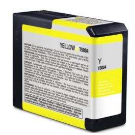 Cartouche compatible Epson C13T580400 / T5804 - jaune