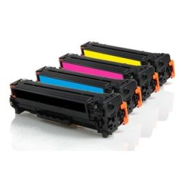 Toners compatibles HP CF252XM / 410X - multipack 3 couleurs : cyan, magenta, jaune
