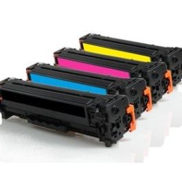 Toner compatible HP CF542A / 203A - jaune