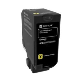 Toner compatible Lexmark 74C2HY0 - jaune