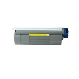 Toner compatible OKI 43865721 - jaune