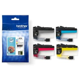 Brother cartouches d'origines LC-424 VAL - multipack 4 couleurs : noire, cyan, magenta, jaune