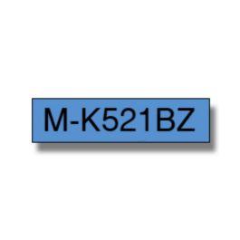 Ruban cassette d'origine Brother MK521BZ - noir, bleu