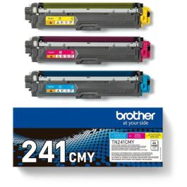 Toners d'origines Brother TN241CMY - multipack 3 couleurs : cyan, magenta, jaune