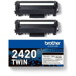 Toner d'origine Brother TN2420TWIN - noir - pack de 2
