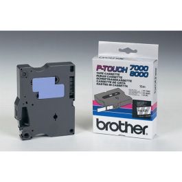Ruban cassette d'origine Brother TX131 - noir, transparent