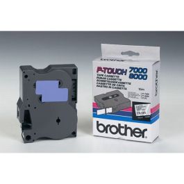 Ruban cassette d'origine Brother TX141 - noir, transparent