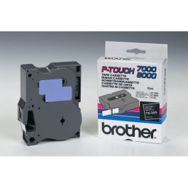 Ruban cassette d'origine Brother TX355 - noir, blanc