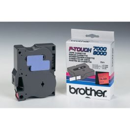 Ruban cassette d'origine Brother TX451 - noir, rouge