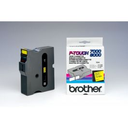 Ruban cassette d'origine Brother TX651 - noir, jaune