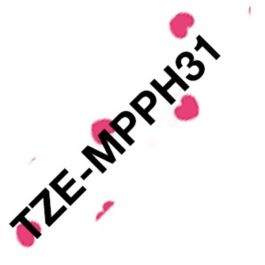 Ruban cassette d'origine Brother TZEMPPH31 - noir