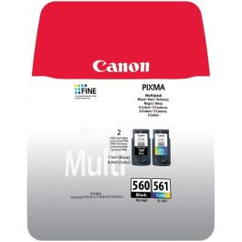 Canon cartouches d'origines 3713 C 006 / PG-560+CL-561 - multipack 2 couleurs : noire, multicouleur