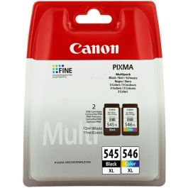 Canon cartouches d'origines 8286 B 007 / PG-545+CL-546XL - multipack 2 couleurs : noire, multicouleur