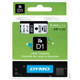 Ruban cassette d'origine Dymo 40913 / S0720680 - noir, blanc