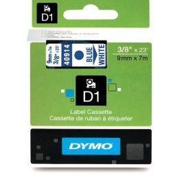 Ruban cassette d'origine Dymo 40914 / S0720690 - bleu, blanc
